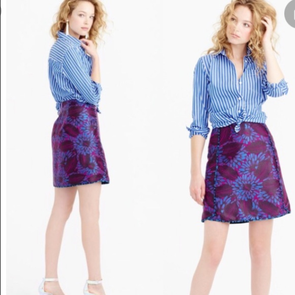 Floral Short Skirt